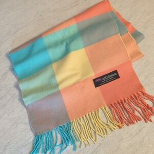 Cashmere Plaid Scarf